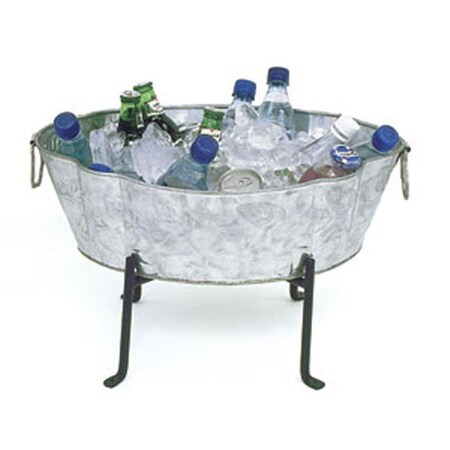 Achla Designs Achla C-52 Designs Embossed Galvanized Steel Tub C-52